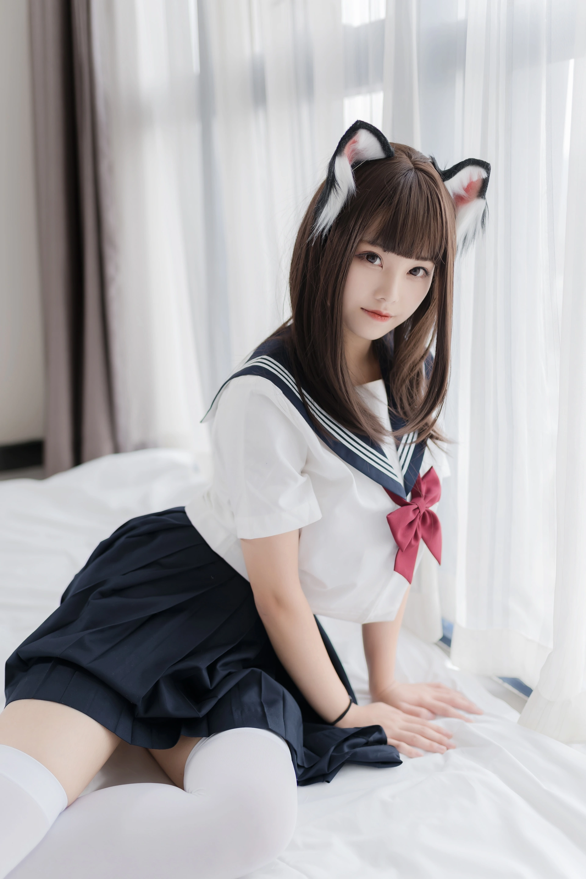蜜汁猫裘 - NO.05 猫耳JK 1